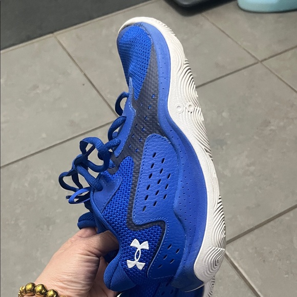 Under Armour Kids Royal Blue Sneakers - Picture 8 of 8